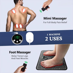 Phixnozar TENS & PMS foldable roll-up design for portability