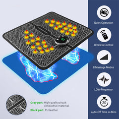 Phixnozar TENS & PMS mat with waterproof PU leather and slip-resistant base