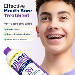 PHS Prevention Mouth Sore Rinse safe for children aged 2 and up