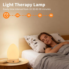 Phylosal egg-design light adds stylish decor and daylight-like illumination