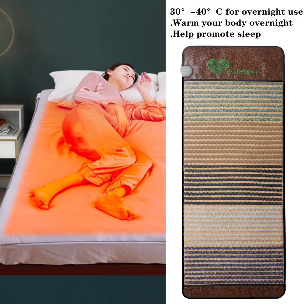 PHYMAT full-size pad spread out for back and body warmth