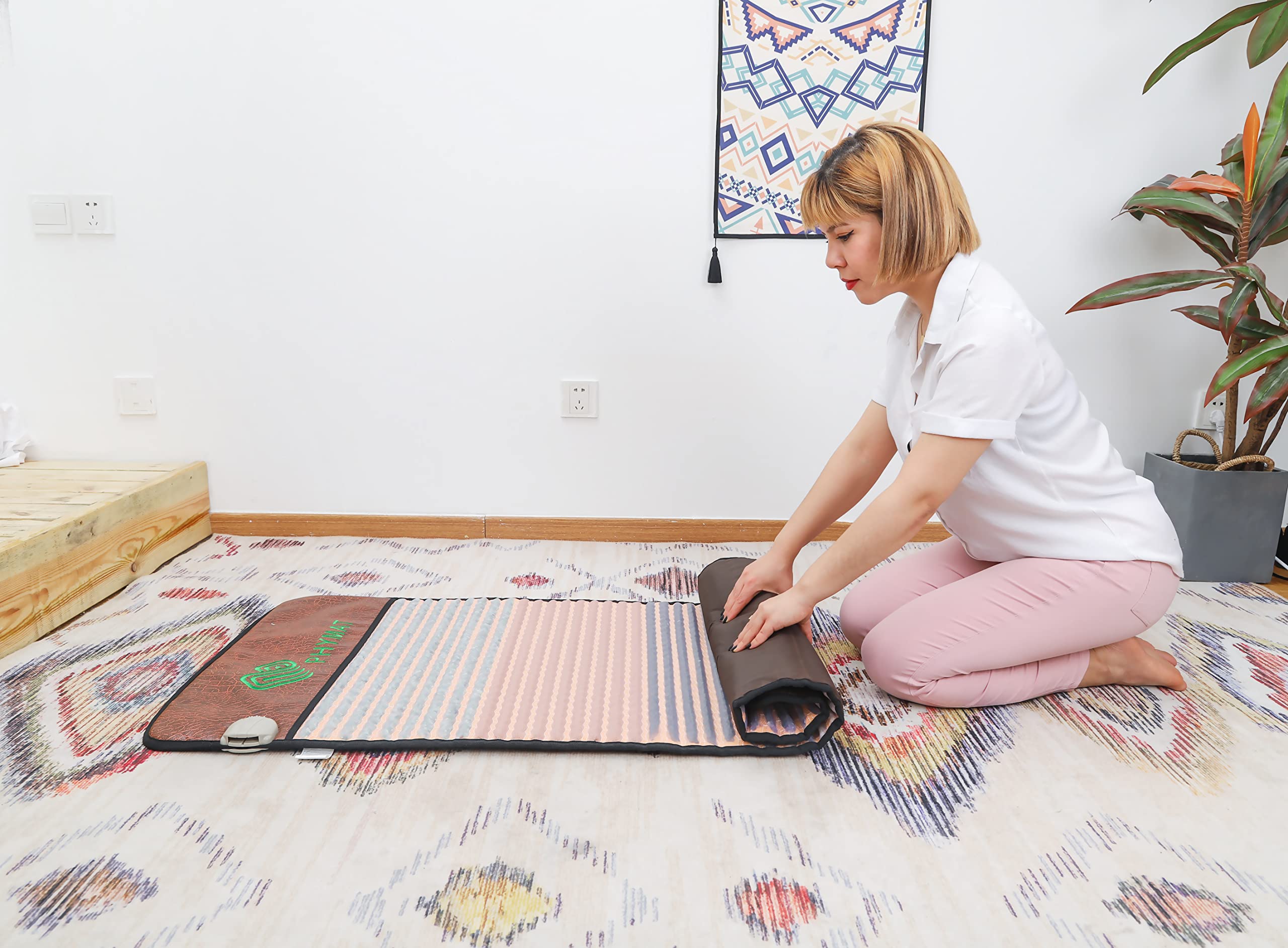 PHYMAT portable soft foldable design for easy storage