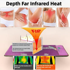 PHYMAT smart controller display shows adjustable temperature for comfort.
