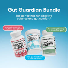 Physician's CHOICE 60B probiotic capsules closeup promoting gut flora balance.