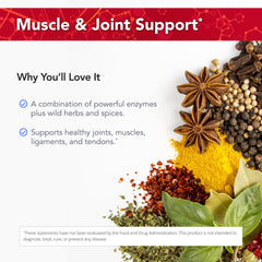 Infla-ex ingredients feature wild oregano P73 and enzymes for potential wellness benefits.