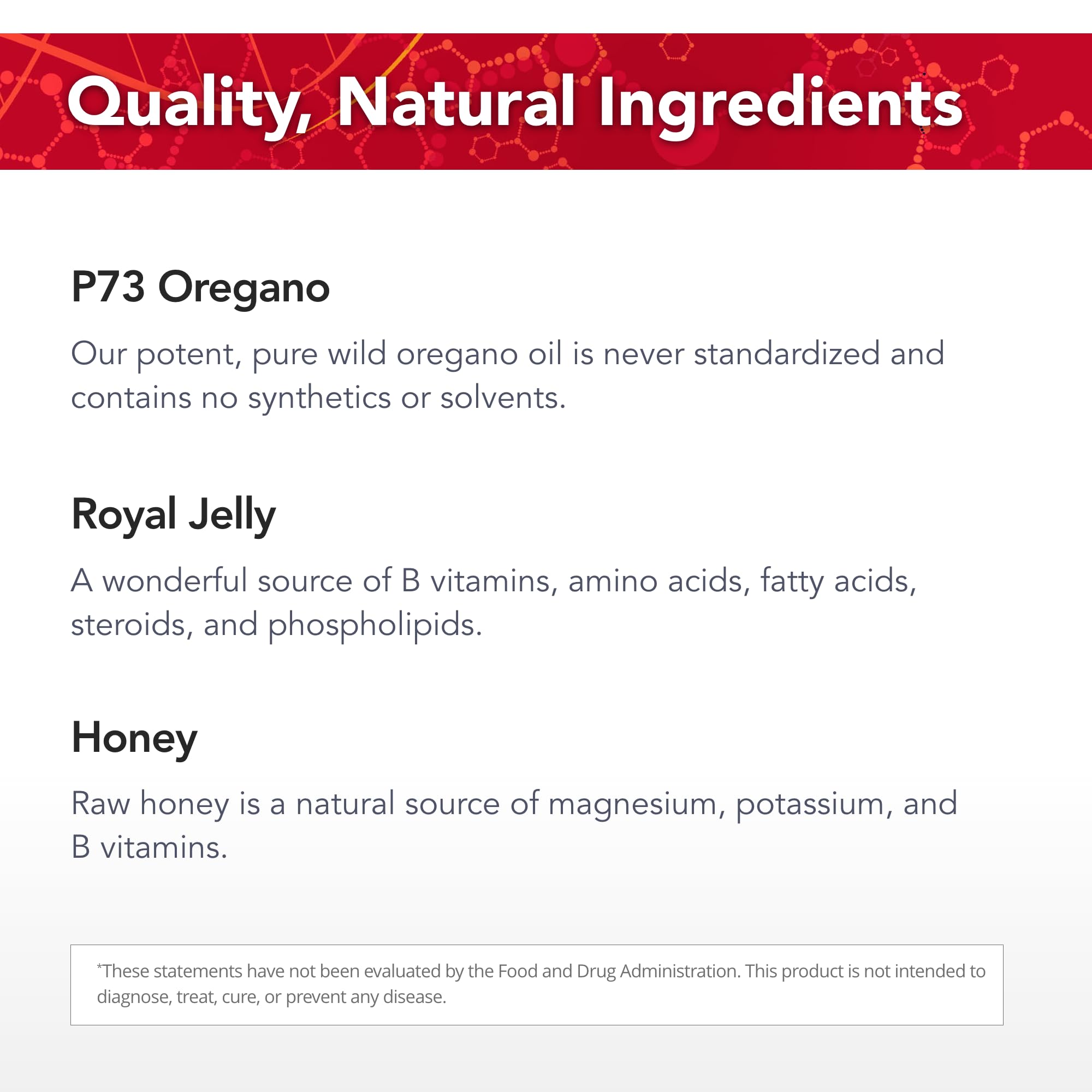 Physician's Strength OregaHeal Cream honey detail suggests soothing, nourishing feel
