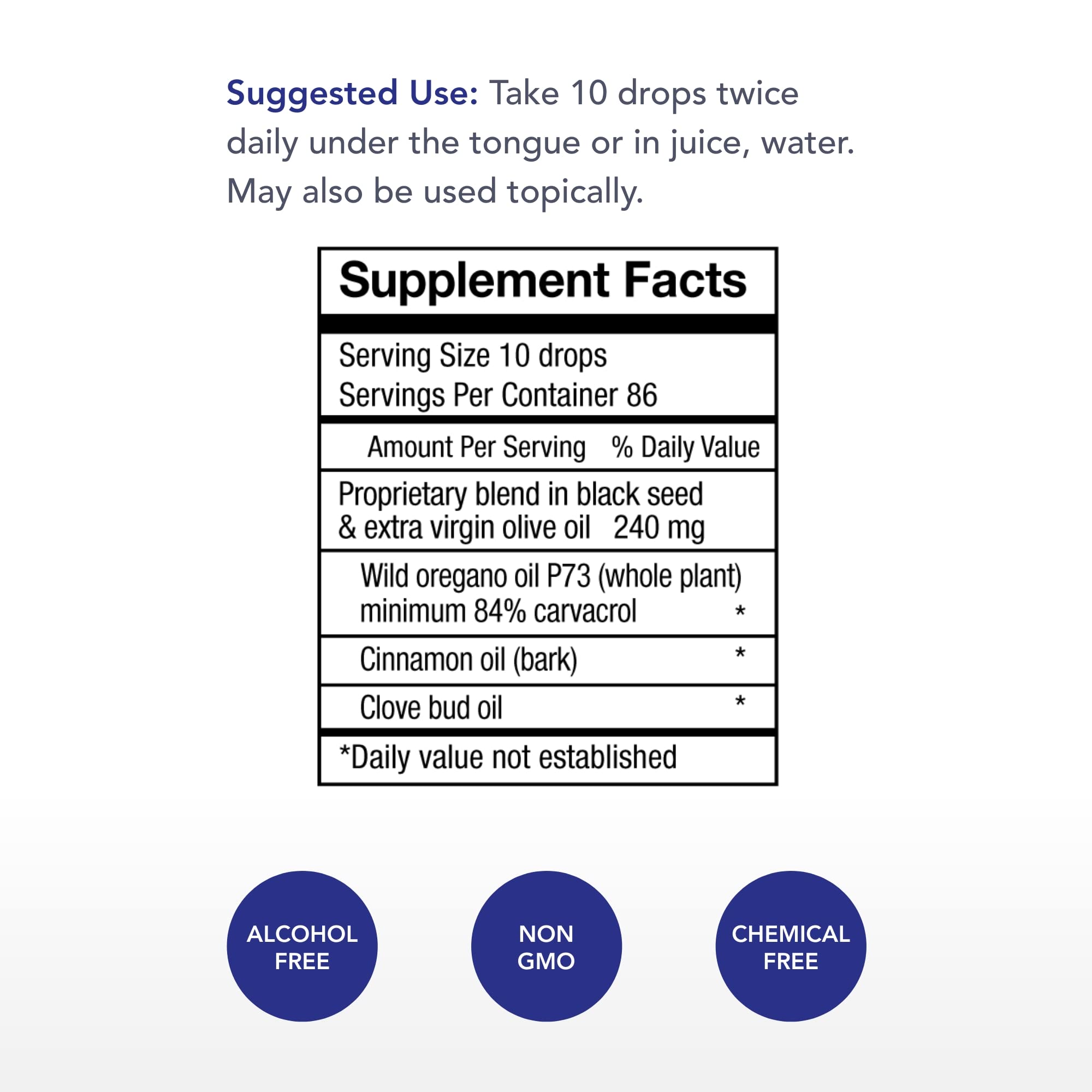 Ultracidal bottle pour demonstrating easy dosing with the dropper