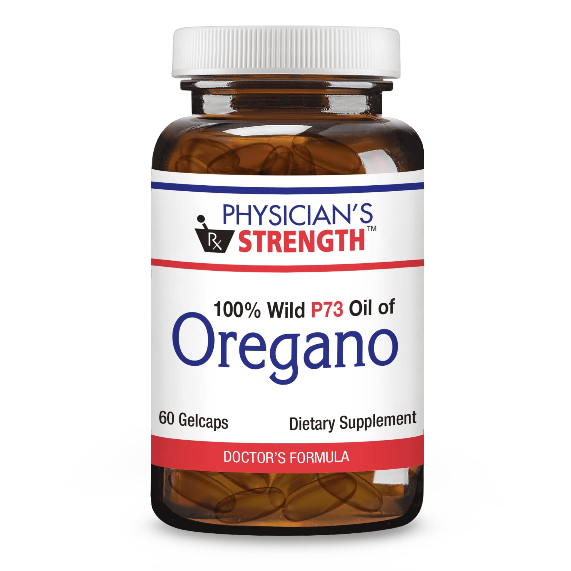 Physician's Strength wild oregano oil bottle for daily wellness