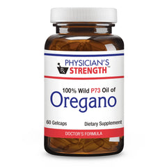 Physician's Strength wild oregano oil bottle for daily wellness