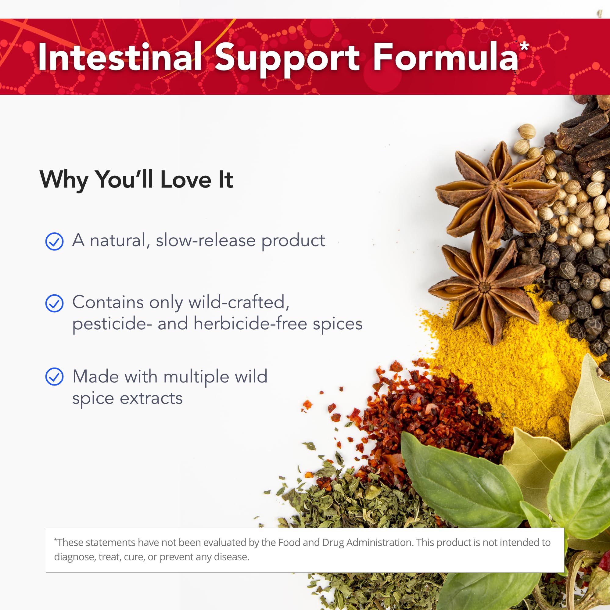 Wild spice oil blend label from Physician's Strength Orega Slow-Release.