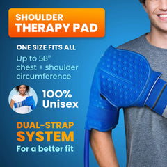 PhysioNatural carry handle highlighting portable cold therapy system.