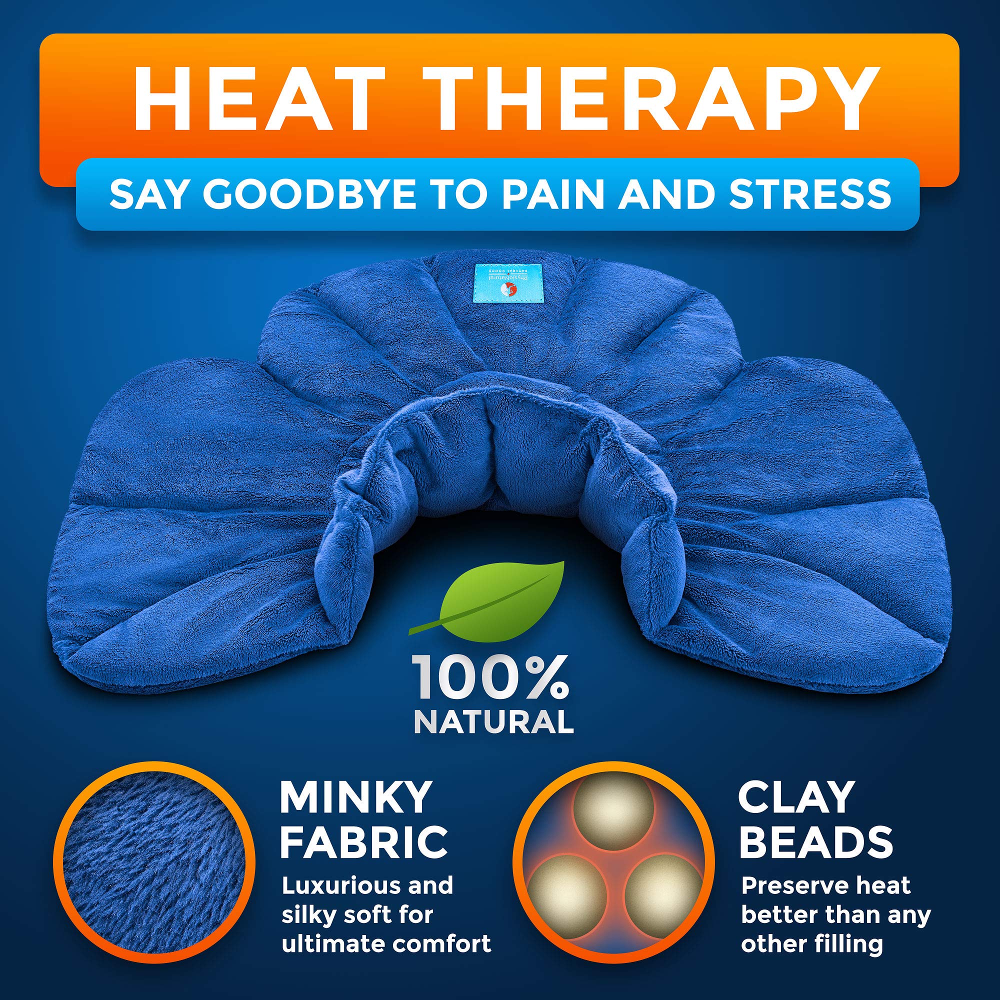 PhysioNatural at-home heat therapy supports relaxation after long days.