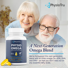 EPA, DHA, and DPA omega-3 blend from wild-caught Menhaden on the label.