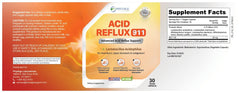 Phytage Labs Acid Reflux 911 packaging design signals safety and natural formula.