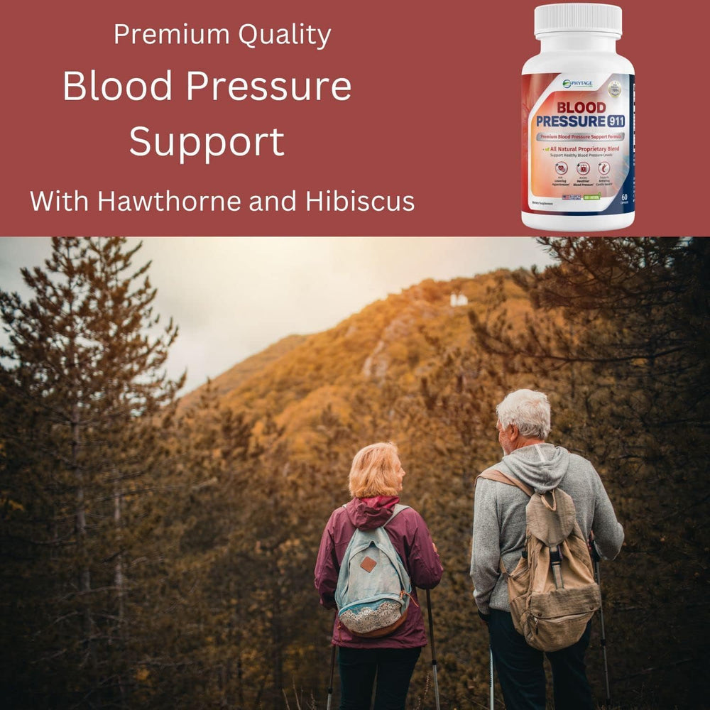 Phytage Labs Blood Pressure 911 capsules are easy to include in daily routine.