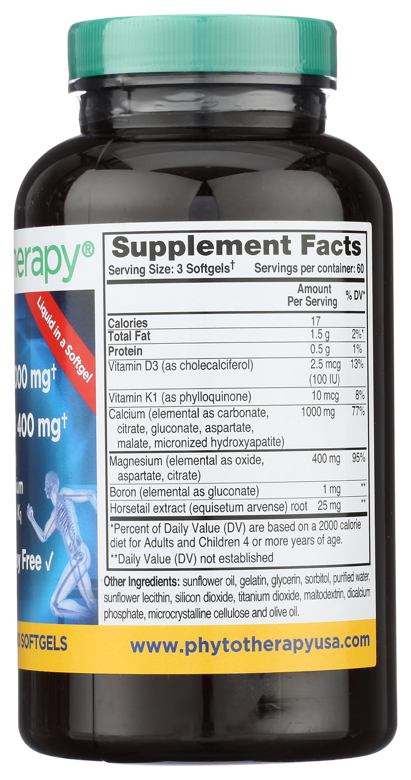 Phyto-Therapy bottle on a kitchen counter as a daily wellness choice.