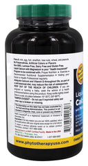 Phyto-Therapy Calcium softgel capsules on white surface, simple daily routine.