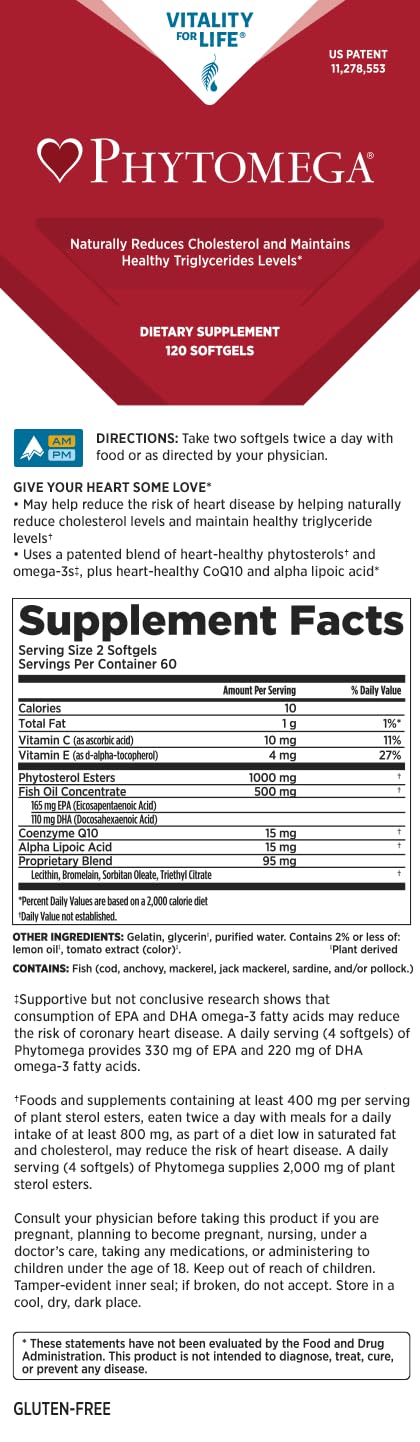 Phytomega softgels pour for convenient daily omega-3 intake.