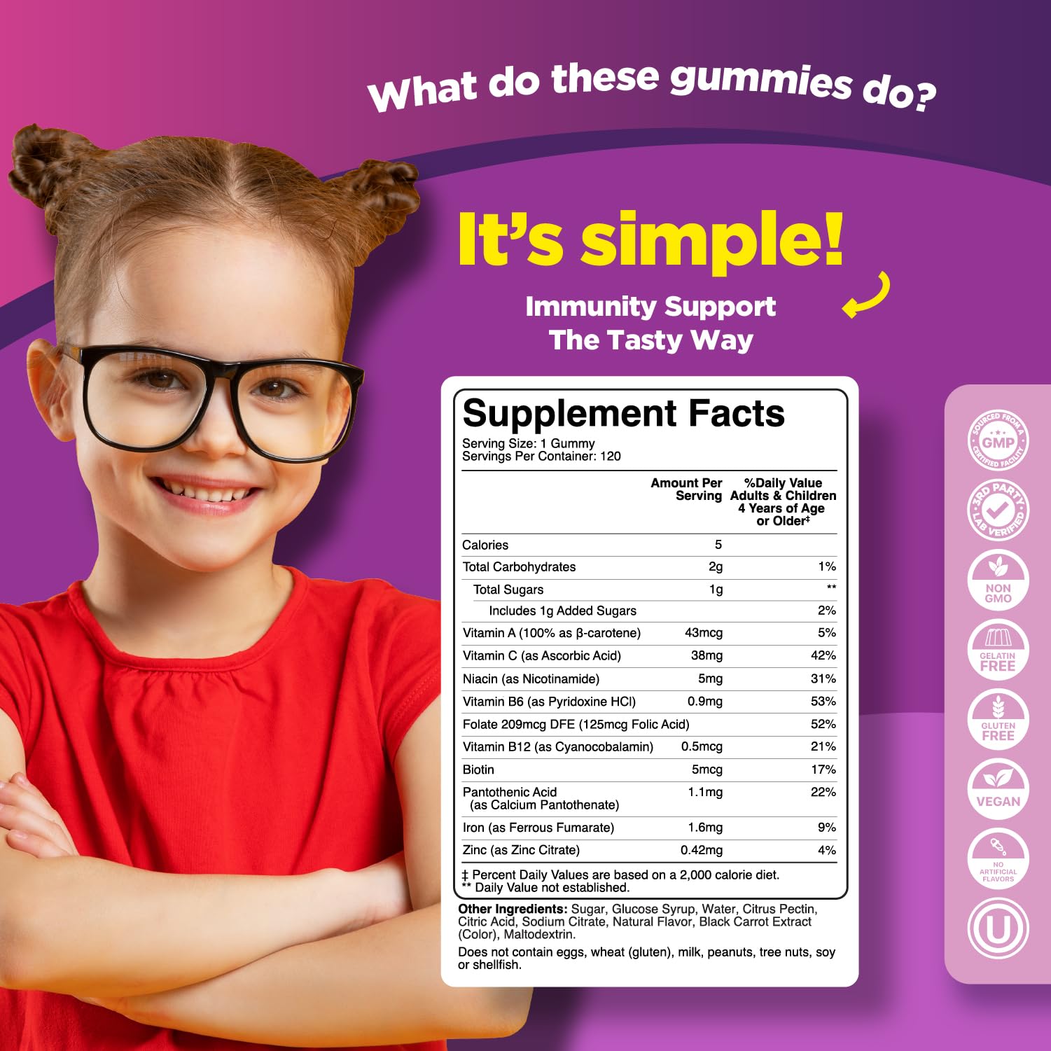 Phytoral Iron Gummies for Kids bottle on table ready for daily routine