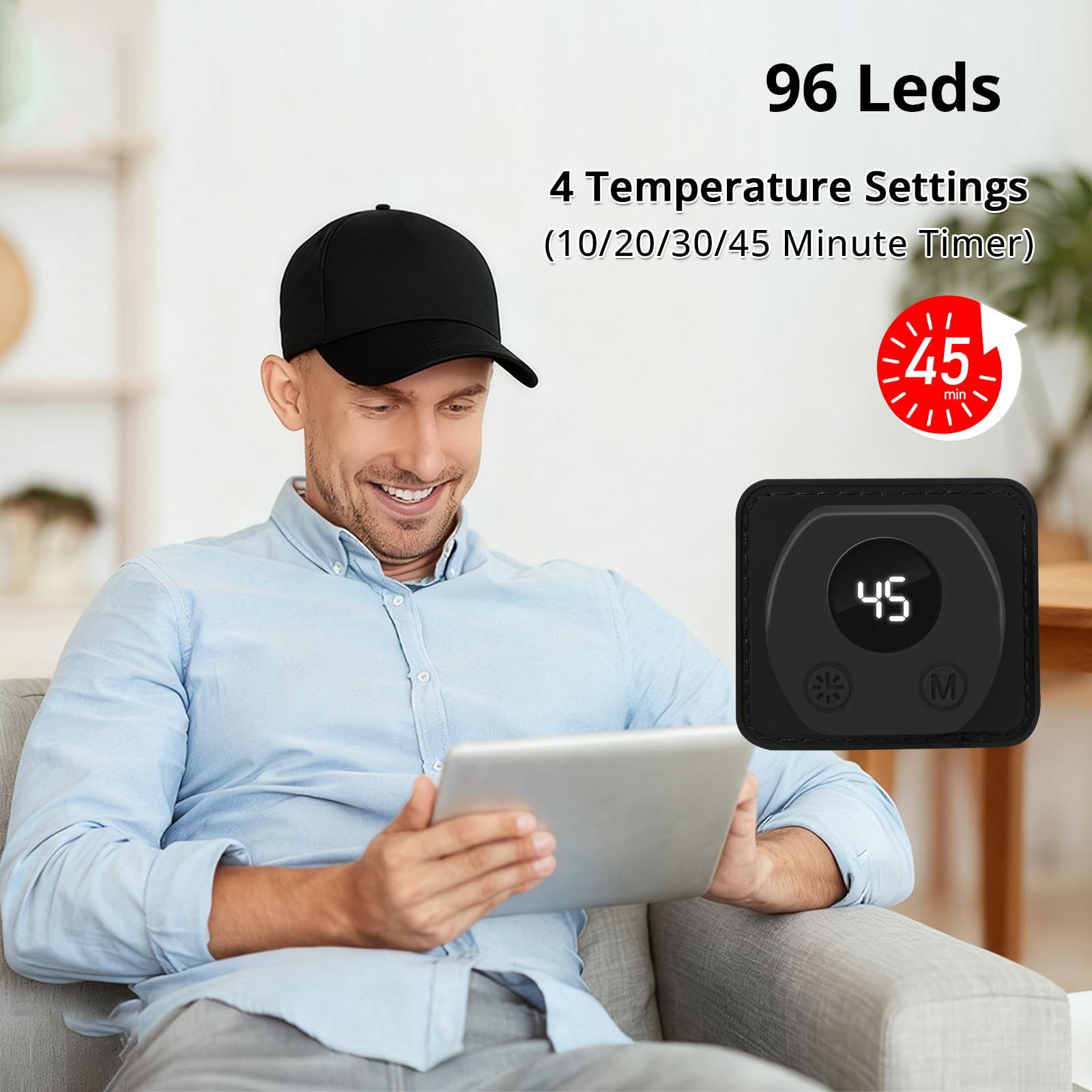 PickLand cordless rechargeable design for freedom during daily routines.