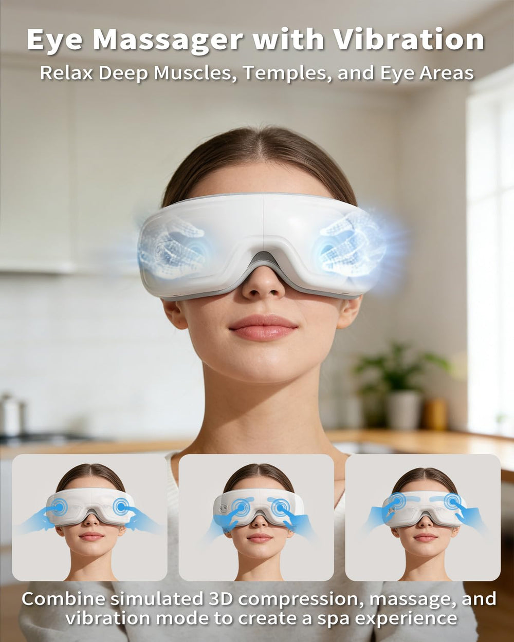 Compact travel case keeps PinaiIon Pinailon Eye Massager ready