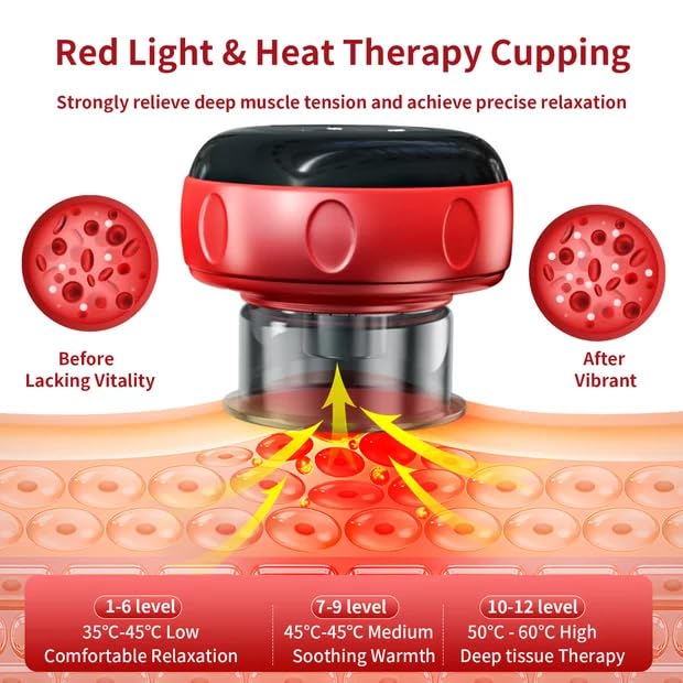 PinaiIon red light therapy mode demonstrates soothing warmth during use
