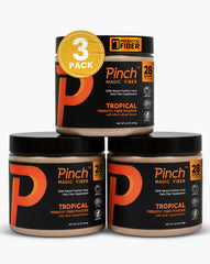 Pinch Magic Fiber Tropical 3-Pack box for daily digestive support.