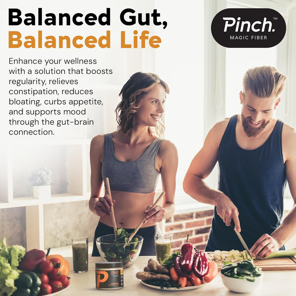Pinch Magic Fiber Tropical Whole30-inspired labeling for strict diets.