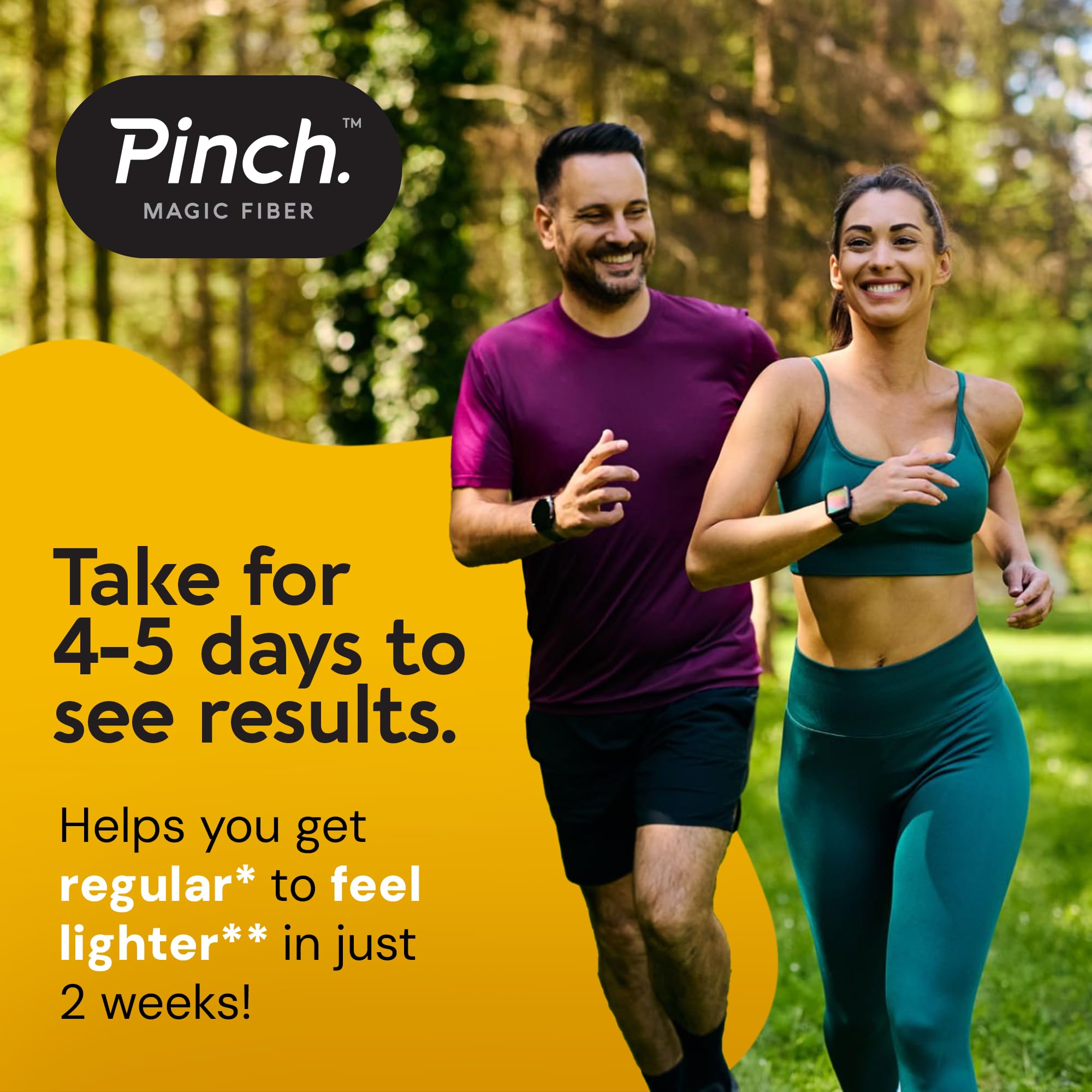 Pinch Magic Lemon Ginger powder on scoop, fresh citrus aroma for digestion