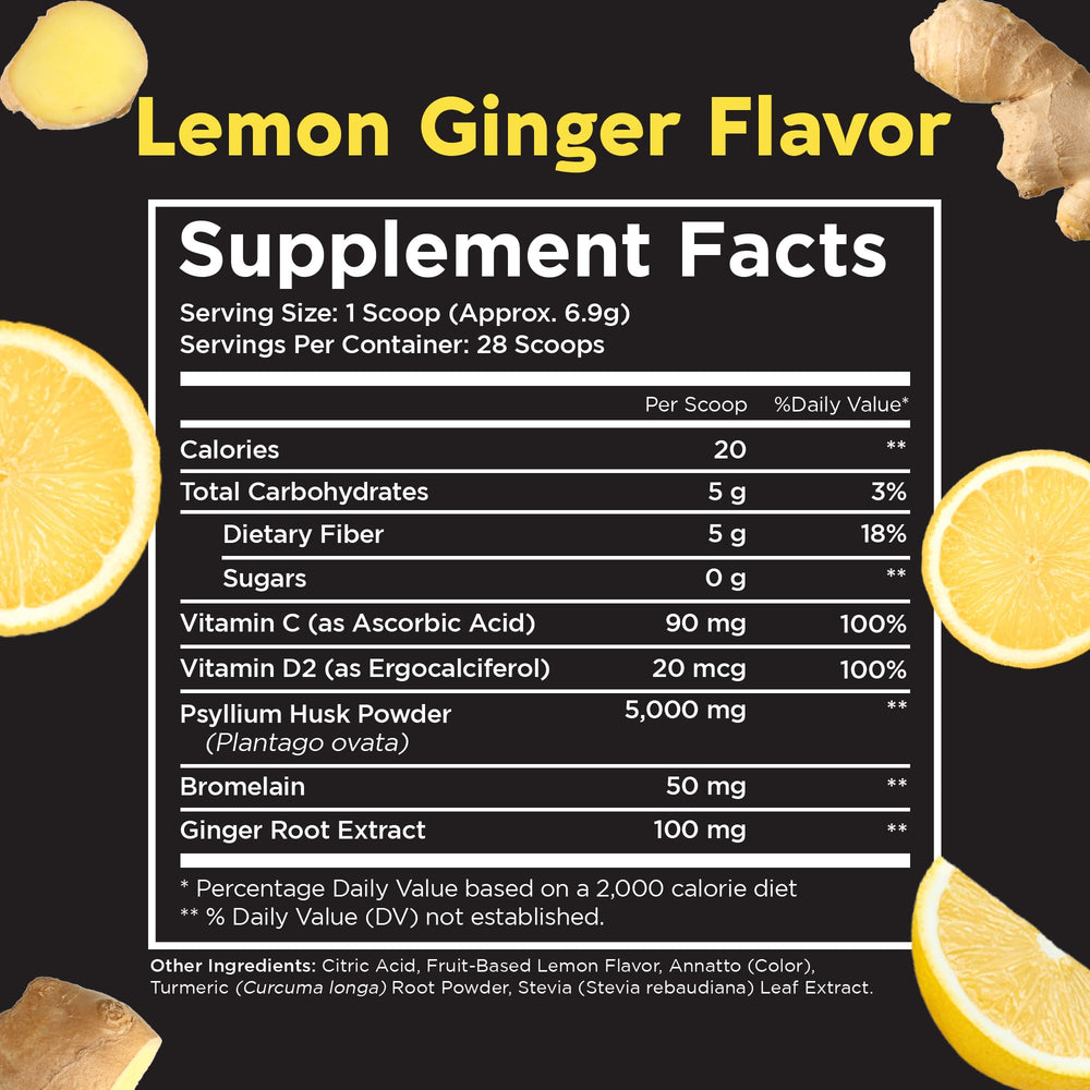 Pinch Vitamin C and D with Bromelain label highlighting added digestive support