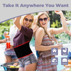 Pinfriy belt adjustable up to 55 inches for diverse body shapes