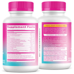 Pink Stork Fertility Support ScentCert heart on packaging signaling pleasant taste and scent.