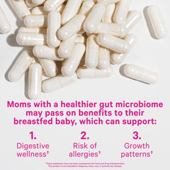 Mother with infant demonstrates how Pink Stork supports breastfeeding routines.