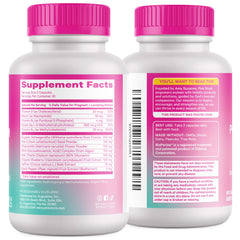New mom uses Pink Stork mood support as part of daily postpartum routine.