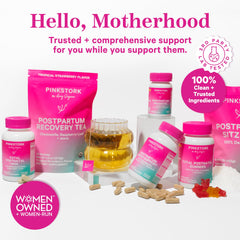 Pink Stork digestive enzyme blend image for morning comfort