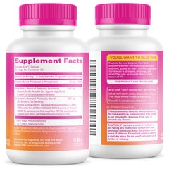 Compact 60-cap bottle fits easily into a daily routine