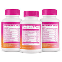 Pink Stork bottle shown with food to suggest daily routine.