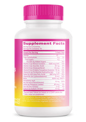 Pink Stork multivitamin bottle with 60 gummies signals complete teen nutrition.