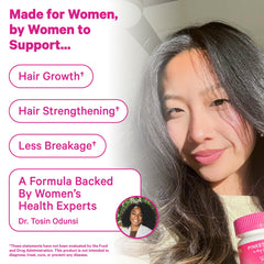 Pink Stork Total Glow Gummies front pack highlighting supplement information.