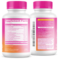 Clean-label packaging of Pink Stork Total Prenatal DHA communicates quality