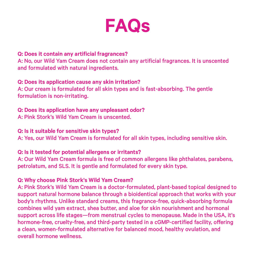 Women‑owned Pink Stork brand focused on holistic wellness