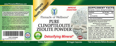 Pinnacle of Wellness packaging highlighting 90 capsules and guarantee