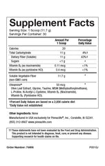 Pinnaclife DigestiveHealth mix dissolves in hot or cold beverages without grit.