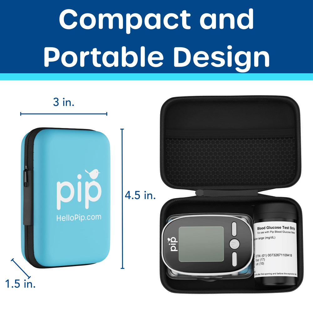 Pip lancets enable safe, precise finger-pricks for diabetes testing.