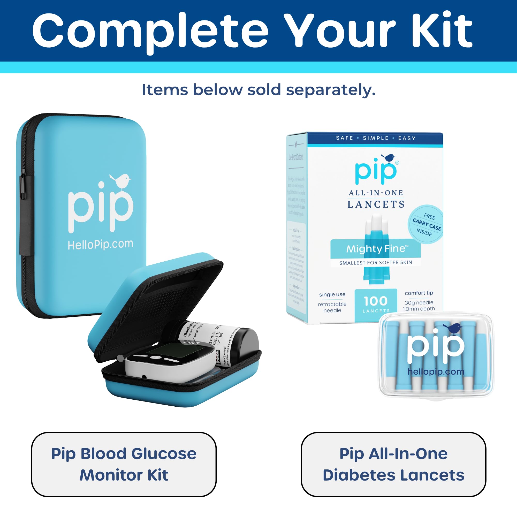 Pip V1 meter compatibility ensures clear fill indicators and accuracy