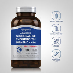 Piping Rock advanced triple-strength label highlights potency and purity in one bottle.
