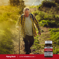 Piping Rock bottle displayed on desk for easy everyday supplementation.