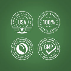 Piping Rock Laboratory Tested seal signals trusted ingredients and consistent quality.