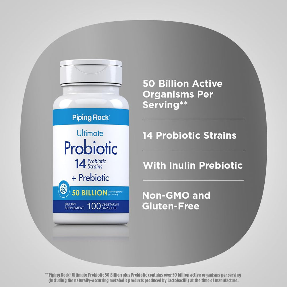 Piping Rock vegetarian capsules showing plant-based, clean sourcing for daily use.