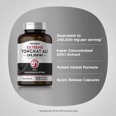 Piping Rock Tongkat Ali longjack root extract with natural roots imagery